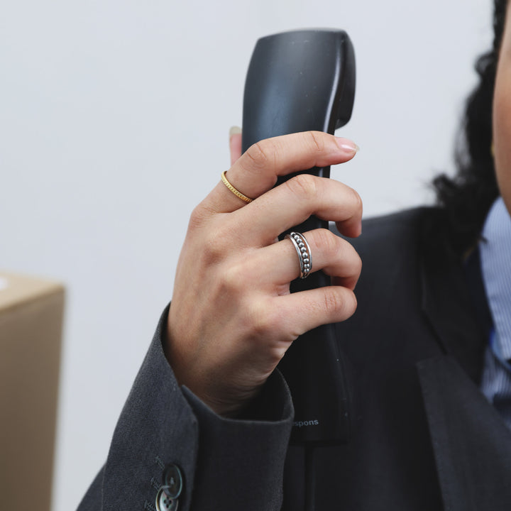 Sigrun - Feiner Ring aus Edelstahl
