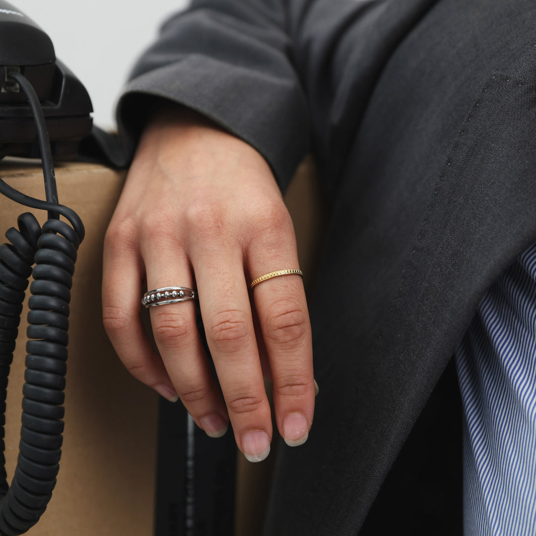 Sigrun - Feiner Ring aus Edelstahl