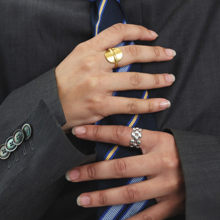 Jiselle - Statement Ring Stainless Steel