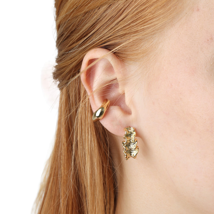 Esmeralda - Schlanker Ear Cuff aus Edelstahl