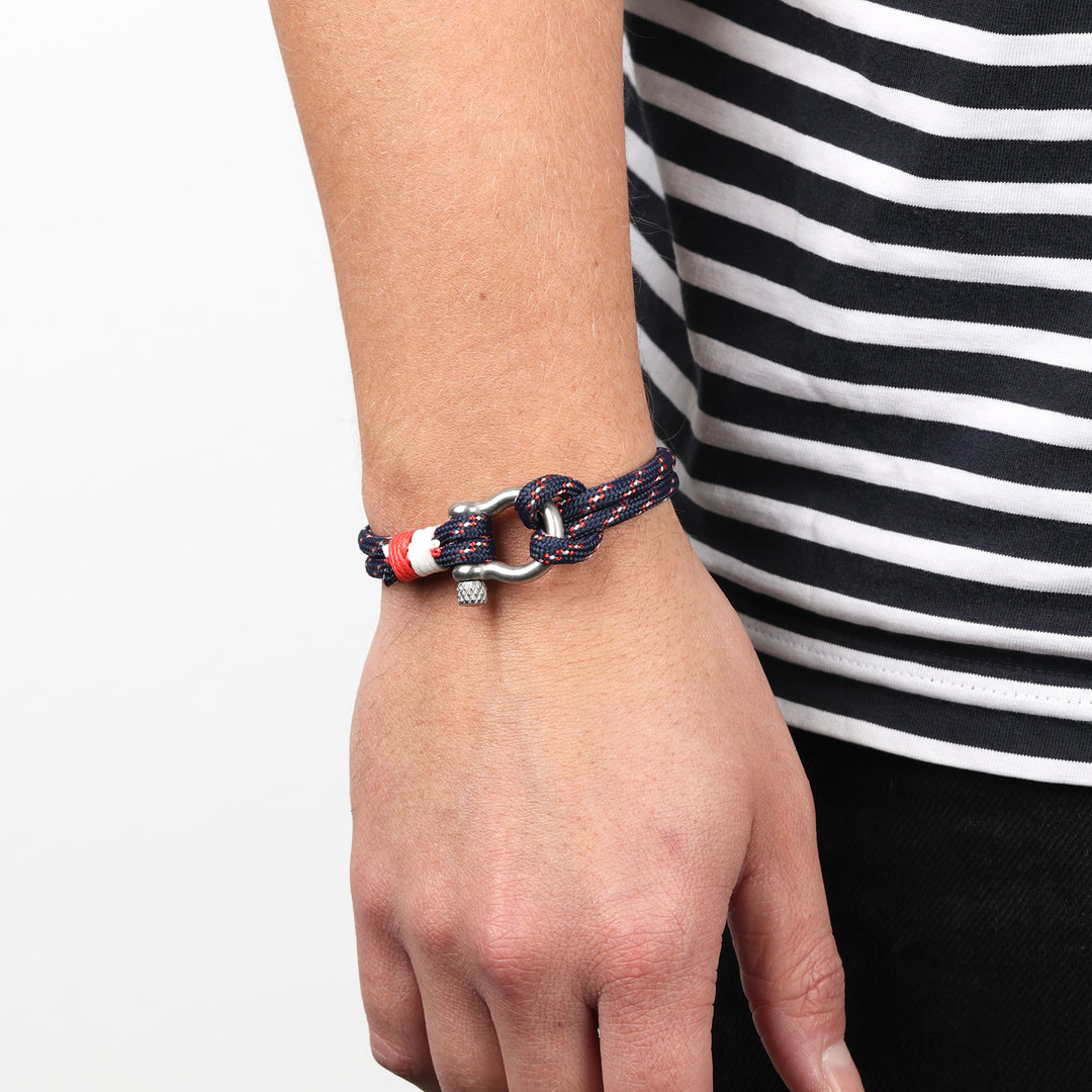 Adam - Seilarmband aus Edelstahl