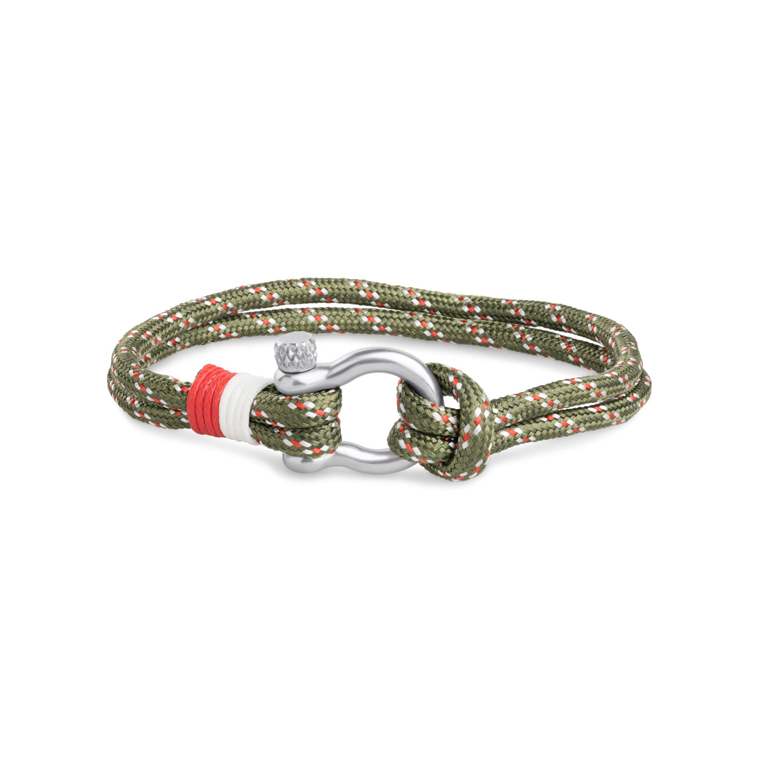 Adam - Seilarmband aus Edelstahl