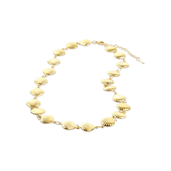 Estrid - Shell Necklace in Stainless Steel | Timi of Sweden