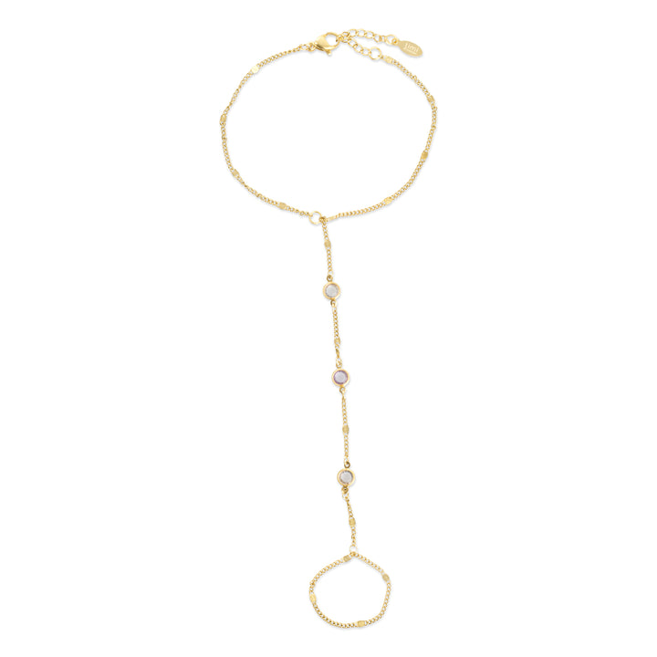 Ioana - Kristall-Armband aus Edelstahl