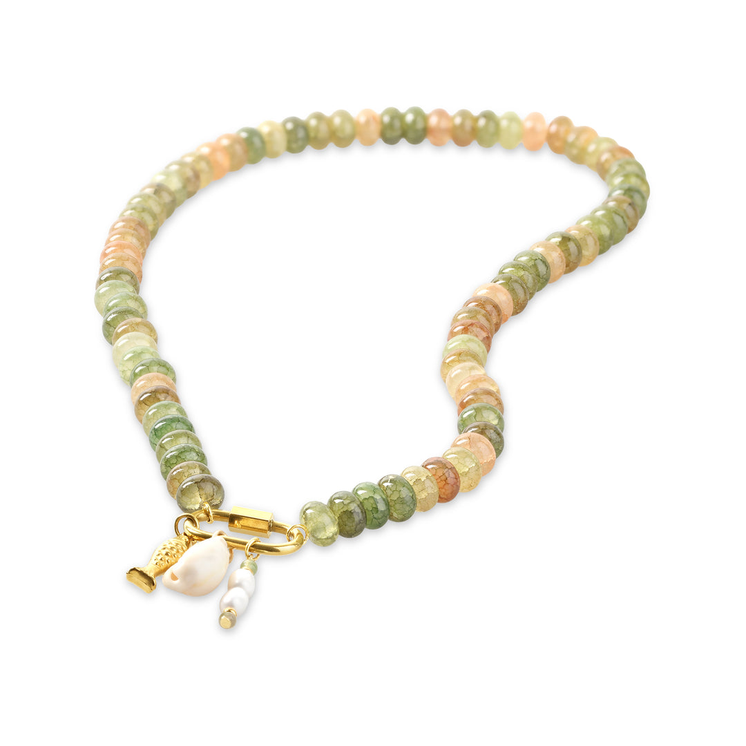 My - Ocean Perlenkette Edelstahl