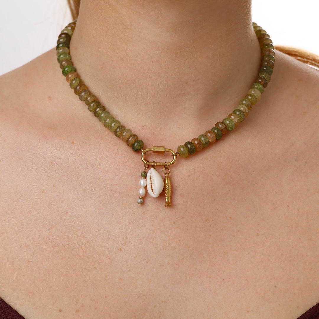 My - Ocean Perlenkette Edelstahl