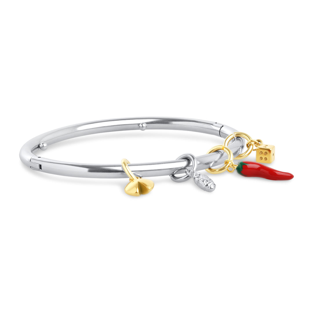 Peg – Elegantes Armreif aus Edelstahl