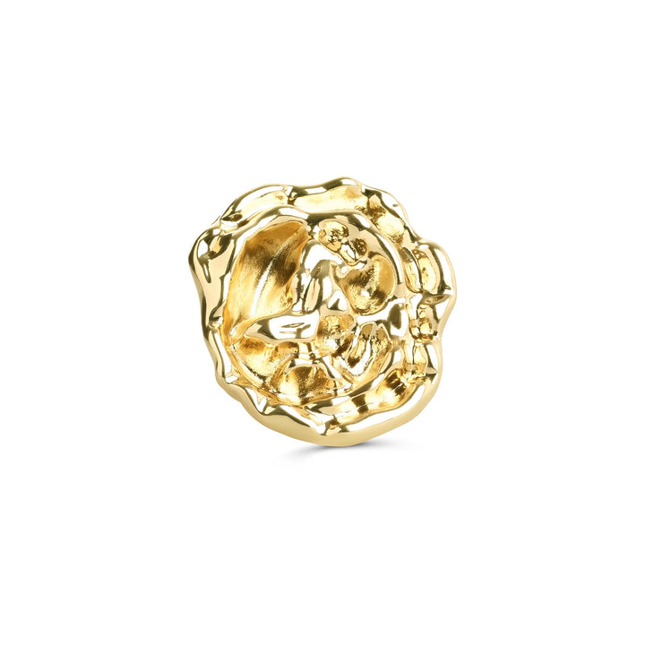 Tallulah – Statement-Ring aus Edelstahl, Gold | Timi of Sweden