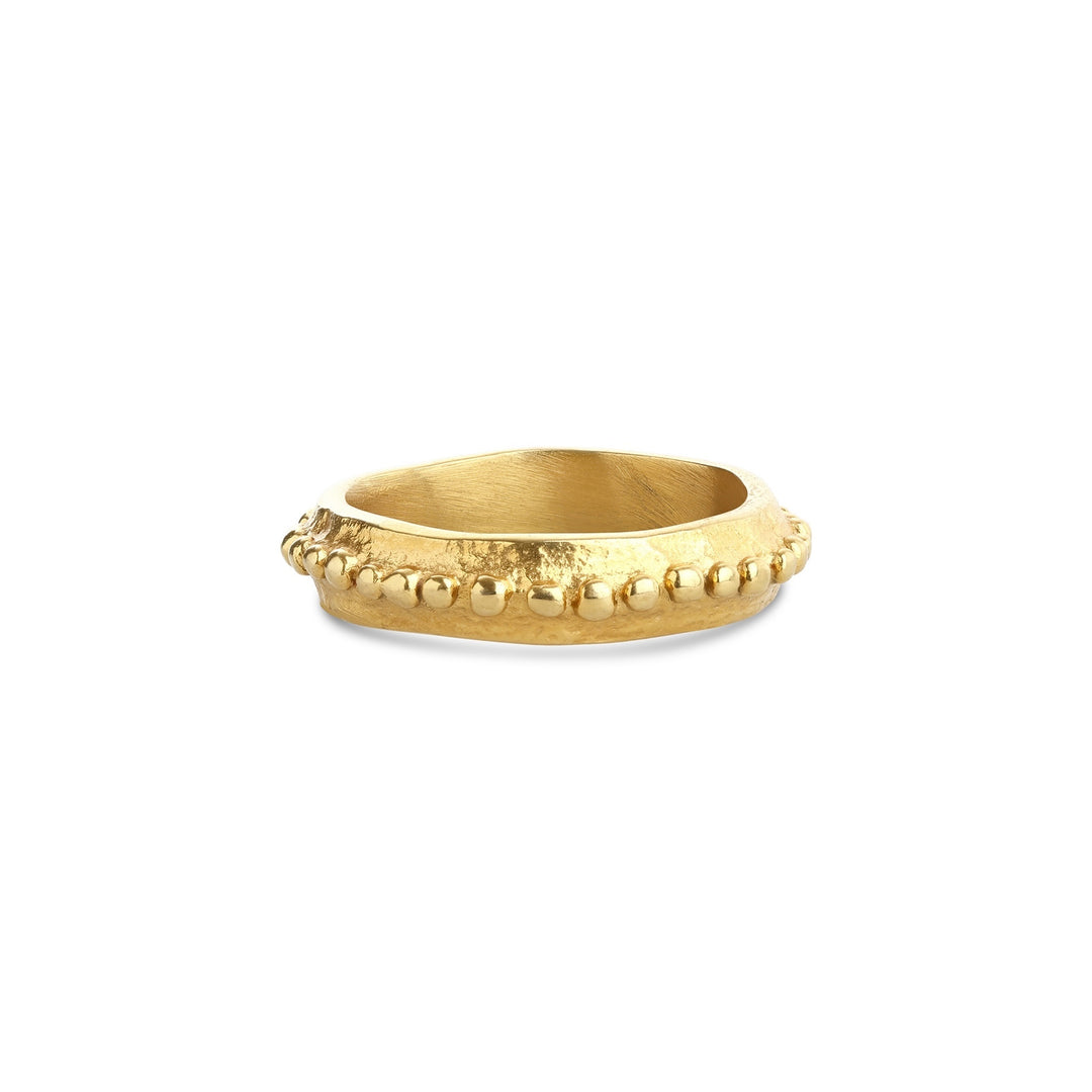 Alessia – Bubble-Ring aus Edelstahl, Gold | Timi of Sweden