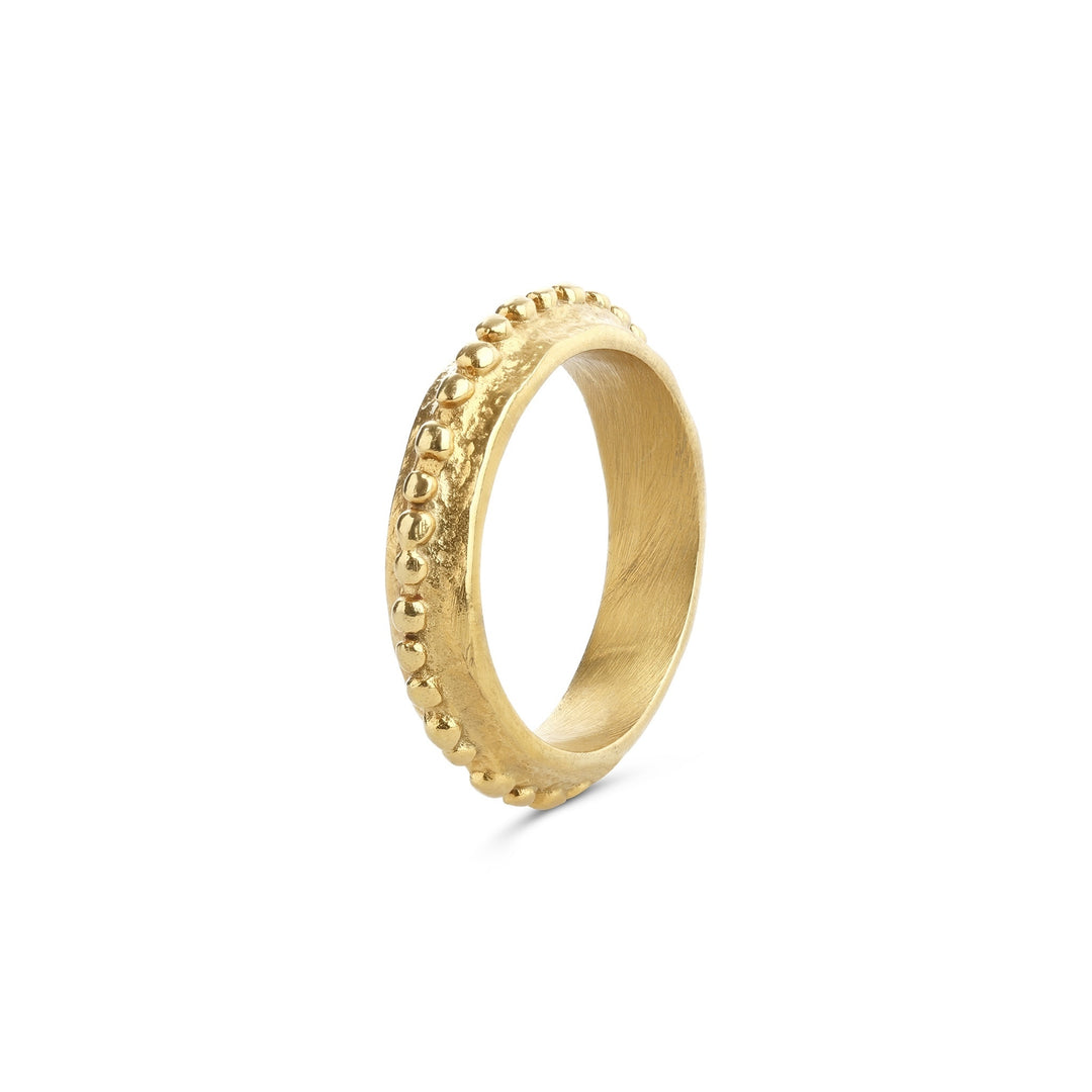 Alessia – Bubble-Ring aus Edelstahl, Gold | Timi of Sweden