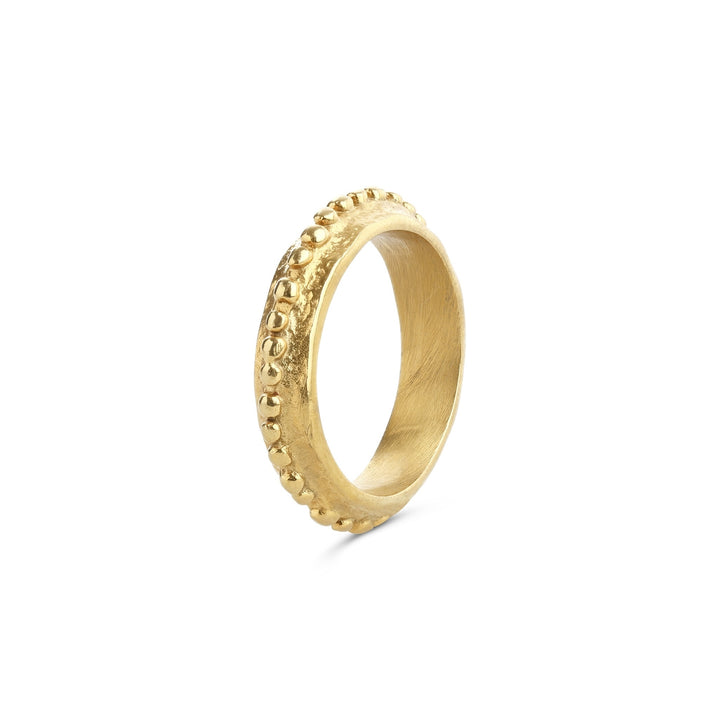 Alessia – Bubble-Ring aus Edelstahl, Gold | Timi of Sweden