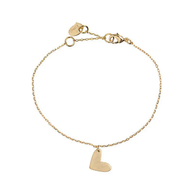 Heart Bracelet Gold