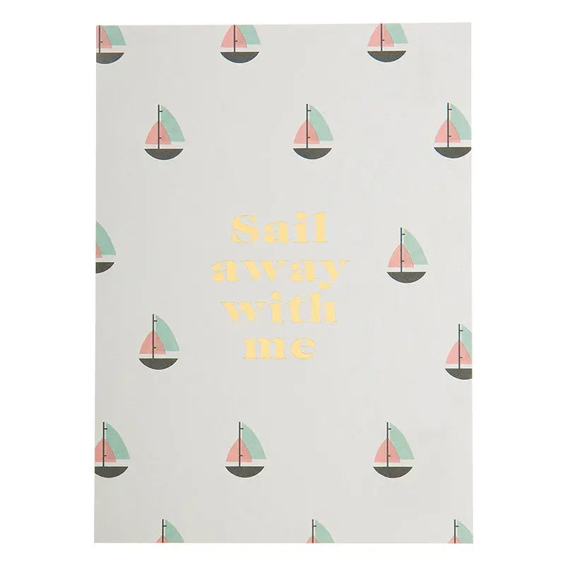 Sail Away with Me Postcard
