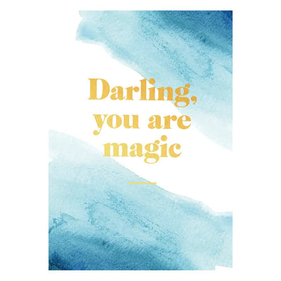 Darling You are Magic Postcard