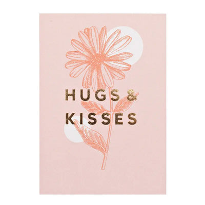 Hugs & Kisses Greeting Card