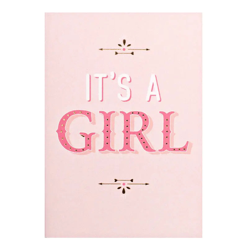 It’s a Girl Greeting Card