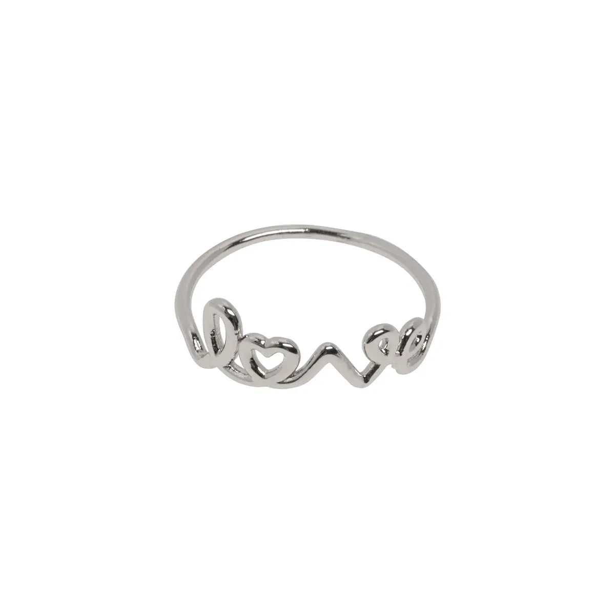 Love letter ring Silver
