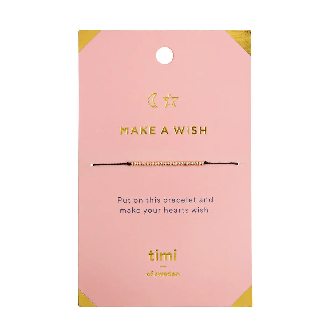 Make a Wish Bead Bracelet Timi of Sweden
