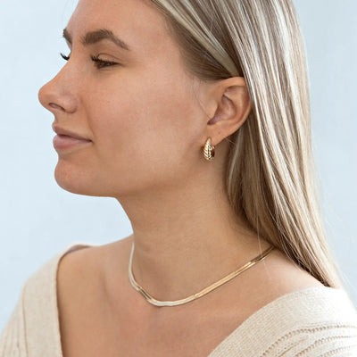 Ivy - Schlangenkette aus Edelstahl