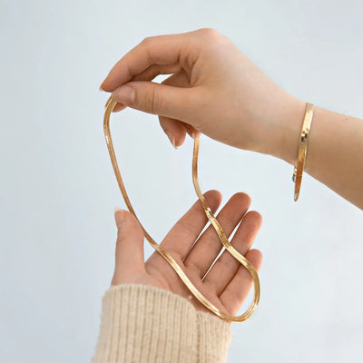 Ivy - Schlangenkette aus Edelstahl