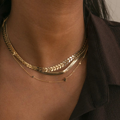 Ivy - Schlangenkette aus Edelstahl