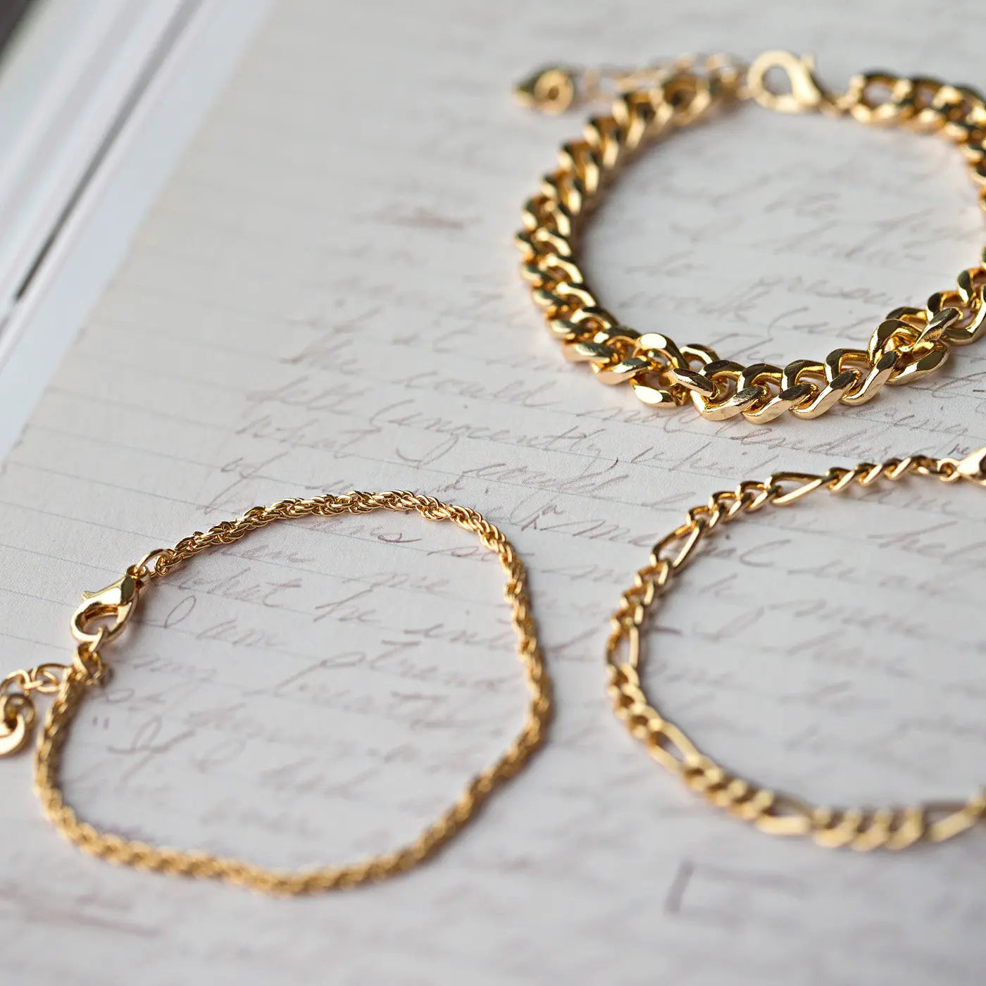 Gedrehtes Kettenarmband