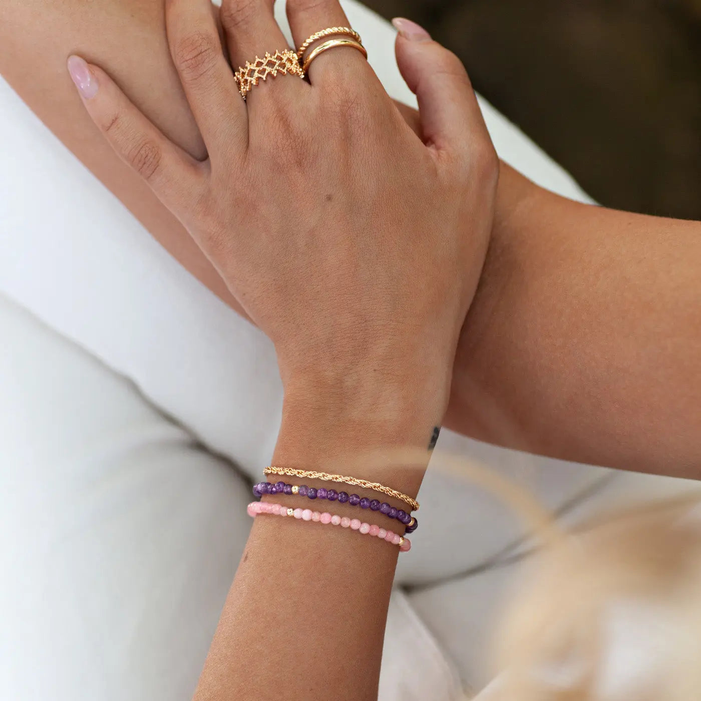 Gedrehtes Kettenarmband