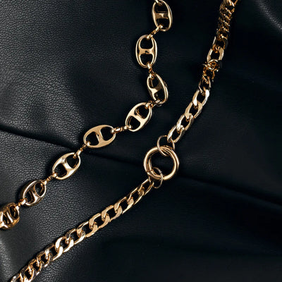 Round Lock Chain Bracelet