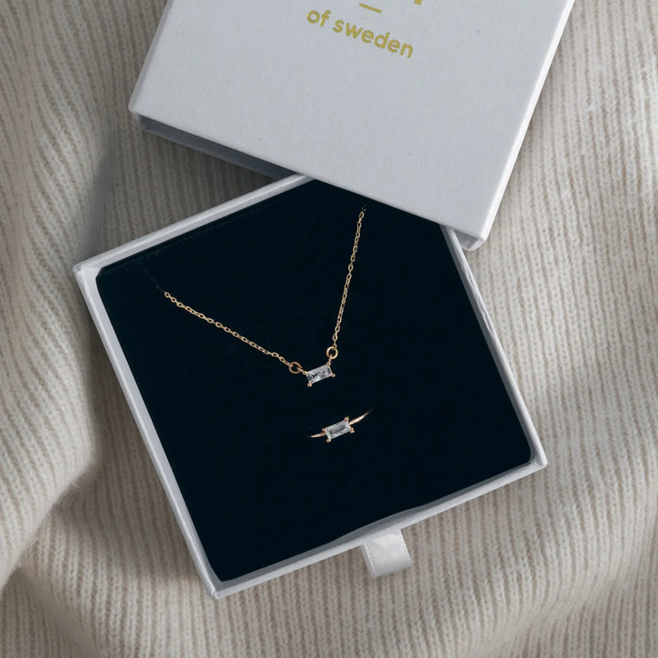 Schmuckbox - Geschenkbox Weiß Timi of Sweden