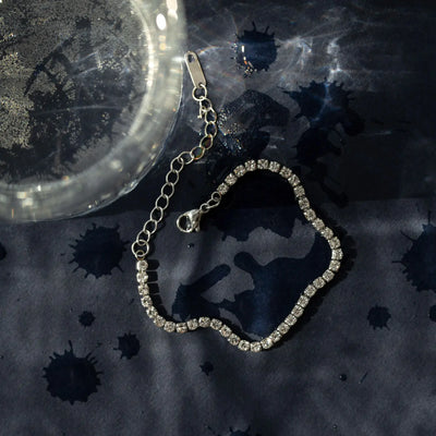 Ana - Tennisarmband Edelstahl