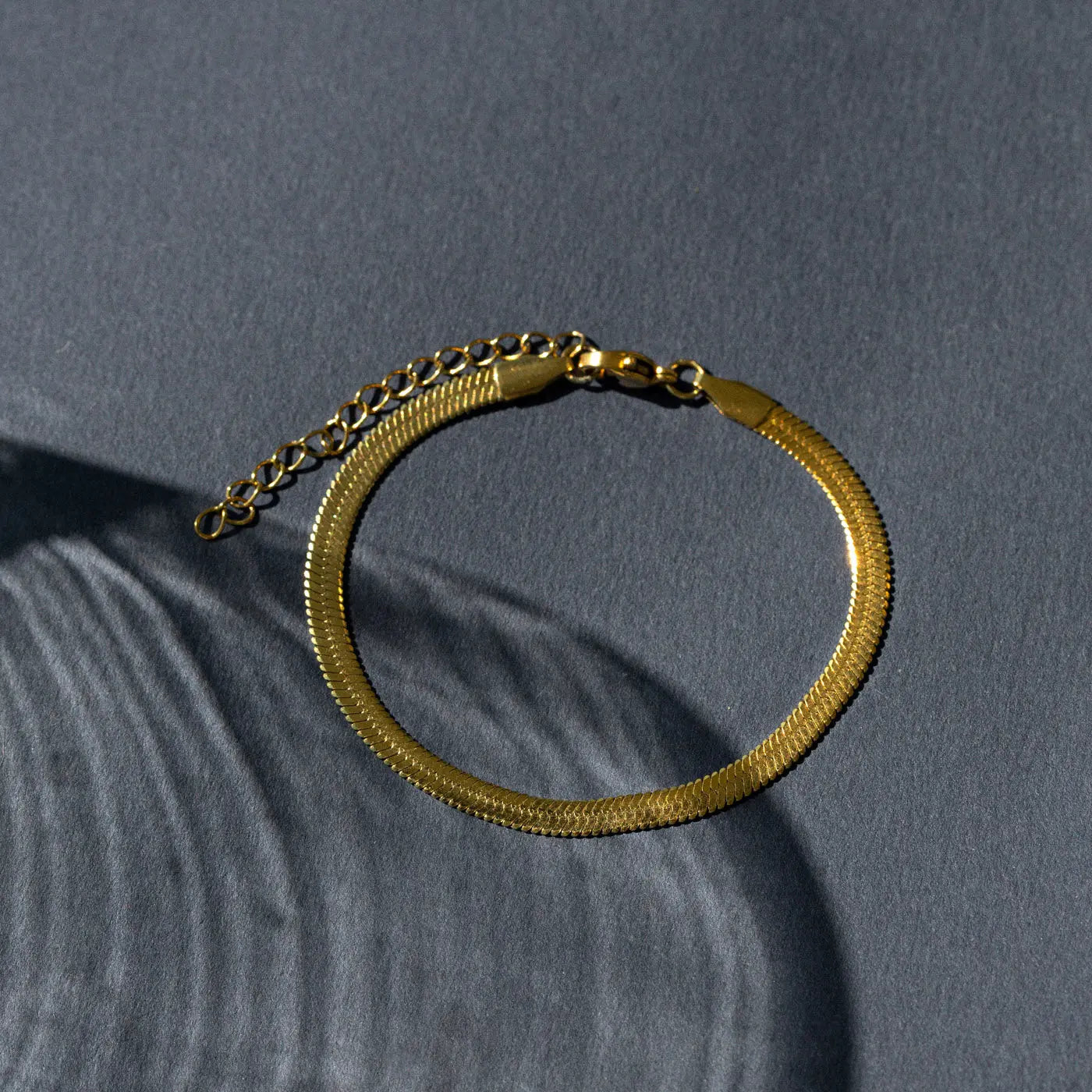 Ivy - Schlangenkettenarmband aus Edelstahl